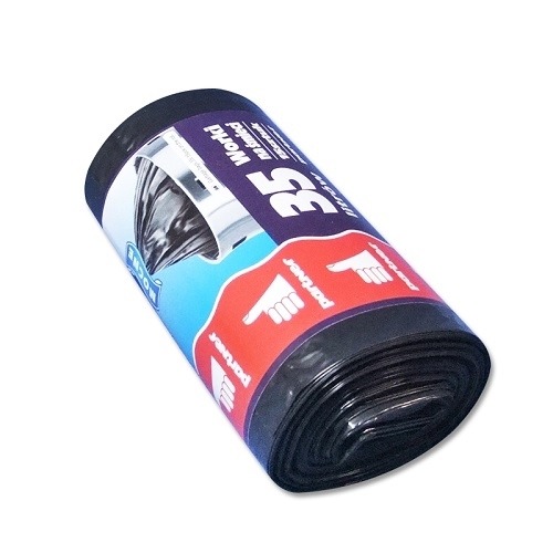 Worek na śmieci LDPE 35l - A15 Czarny