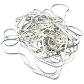 Gumki recepturki 50mmx1,5x1,5 białe - 1kg