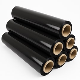 Folia stretch czarna 50cm do palet