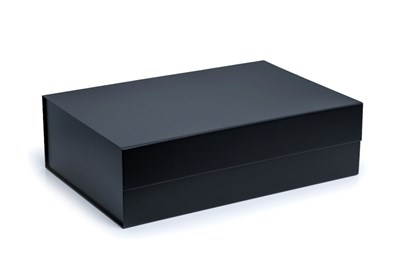 Pudełko Magnetyczne Czarne 500x340x145mm XL Duże Pudełko Prezentowe