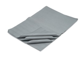 Bibuła gładka dekoracyjna 50x70 cm popielata w arkuszach – papier ozdobny do pakowania i dekoracji