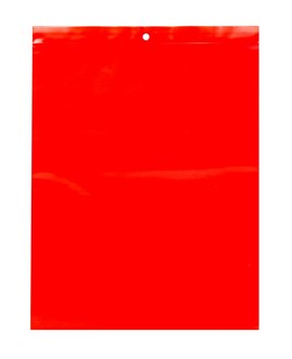 Mocne torebki strunowe zamykane czerwone 320x450 mm 100 um 50 szt.