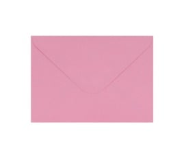 Koperta ozdobna w kolorze jasnego różu o wymiarach 114x162