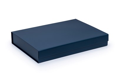 Pudełko Magnetyczne Granatowy 440x320x70mm (zew) A3 Karton Ozdobny