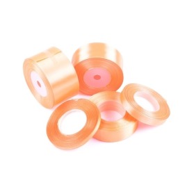 Wstążka satynowa 38mm pomarańczowa 32m WS8027