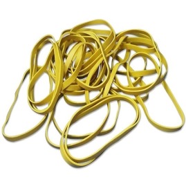 Gumki recepturki 100mmx1,3x4,0 żółte - 1kg