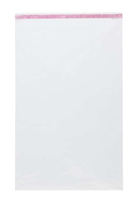 Woreczki foliowe PE zaklejane z taśmą klejącą 420x520 mm 100 szt 40um