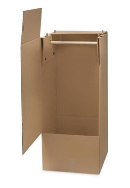 Karton Przeprowadzkowy Garderobiany 500x500x1200mm Szafa z drążkiem