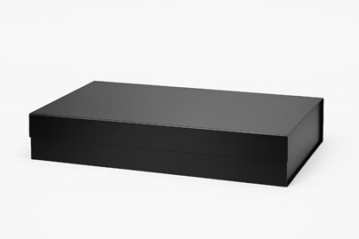 Pudełko na magnes Duże Czarne 700x500x100mm XXXL Na Prezent Ozdobne