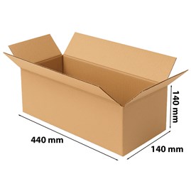 Pudełka klapowe 440 x 140 x 140 mm