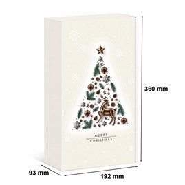 świąteczne pudełko prezentowe