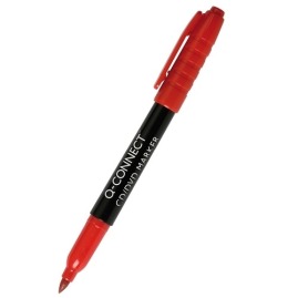 Marker Czerwony do CD/DVD Q-Connect 1mm