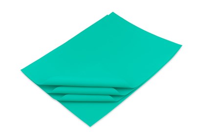 Bibuła ozdobna 20g 38x50cm Zielona Morska Zieleń do pakowania 100 ark