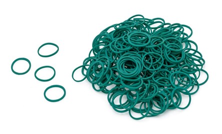 Gumki recepturki 20mmx1,5x1,5 zielone - 1kg