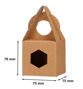 Karton na słoik miodu