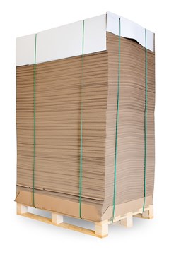Karton wykrojnikowy 250x200x100 mm Złoty – Paleta 1000 szt.
