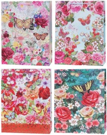 torebka w kwiaty na prezent