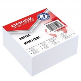 Białe karteczki do notowania 85x85x40mm 100szt.