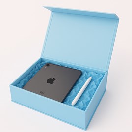 Pudełko Magnetyczne 250x250x80mm Błękitne