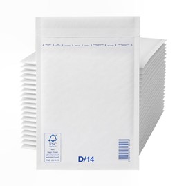 Biała koperta bąbelkowa D14