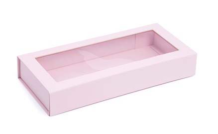 Pudełko Magnetyczne Różowe Okienko 345x150x55mm(zew) Pudełko Ozdobne