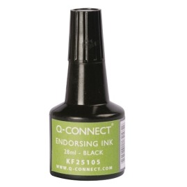 Tusz do Pieczątek Q-Connect 30ml Czarny