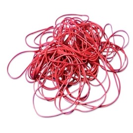 Gumki recepturki 70mmx1,5x1,5 czerwone - 1kg