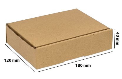 Karton Wykrojnikowy 180x120x40 mm Inpost Gabaryt XS do paczkomatu