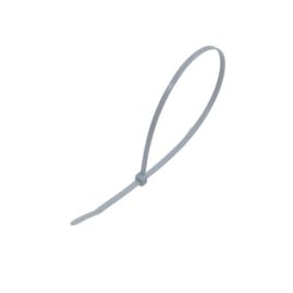 Srebrne opaski zaciskowe wiązka 300/3,6 mm