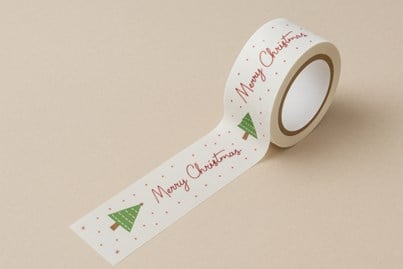 Taśma Świąteczna Merry Christmas 48mm/72y
