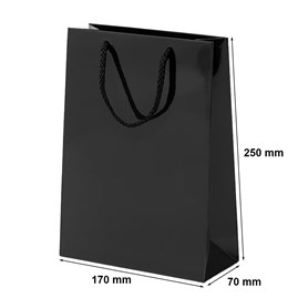 Torby Laminowane Czarne