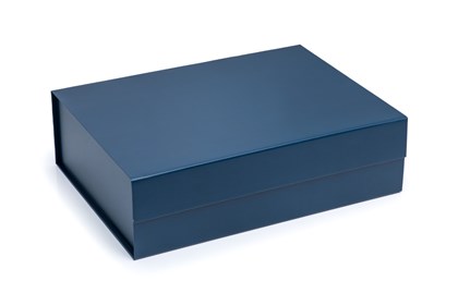 Pudełko Magnetyczne Granatowe 380x280x110mm (zew) L Prezentowe