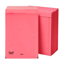Koperty bąbelkowe różowe D14 100szt