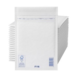 koperta bąbelkowa F16, biała koperta bąbelkowa F16, F16 biała koperta bąbelkowa, biała koperta ochronna F16,