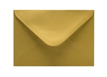 Koperty ozdobne C6 Perłowe Złote /40-14/ 120gsm, 50 sztuk