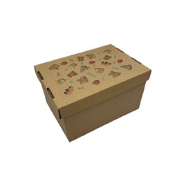 Karton archiwizacyjny do przeprowadzki z uchwytem ZABAWKI 445x300x215