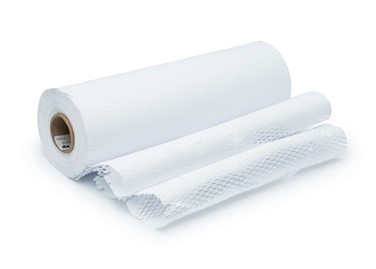 Papier nacinany kraft biały 40cm/100m