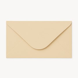 Koperty DL HK Beżowe 120g 10 sztuk - Eleganckie Koperty - Na Bon