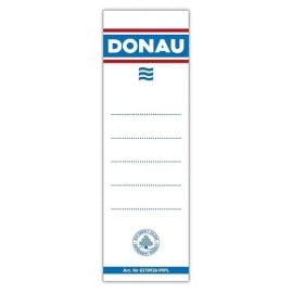Etykiety dwustronne do segregatora Donau 7cm 20szt