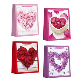 Torba Lux A4 26x10x32cm TK-22001 (serca) 12szt.