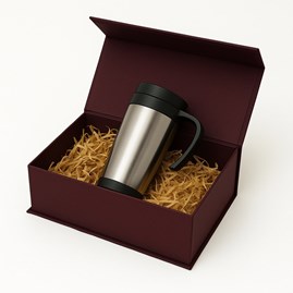 Pudełko Magnetyczne Bordowe 250x180x70mm Pudełko Ozdobne Prezentowe