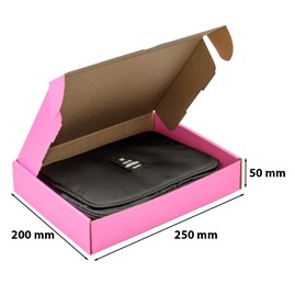 Karton Wykrojnikowy 250x200x50mm Różowy F427