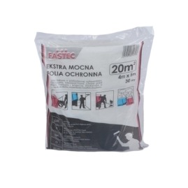 Folia Malarska transparentna o wymiarach 4/5m zabezpieczająca w czasie remontu