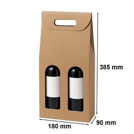 tekturowe pudełko na wino