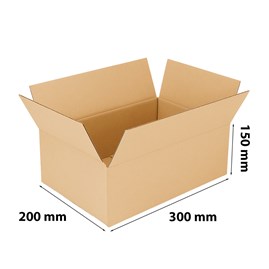 Karton klapowy brązowy