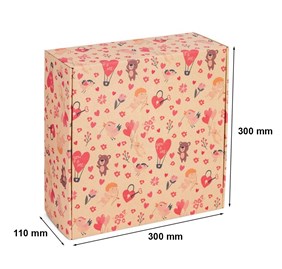 Karton Wykrojnikowy SERCA 4 300x300x110mm