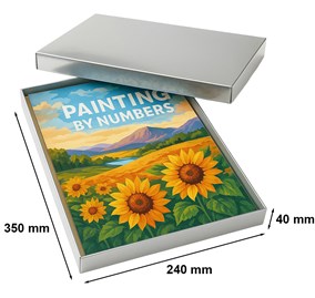 srebrne pudełko z wiekiem