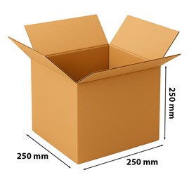 Karton klapowy brązowy