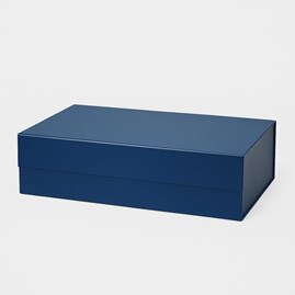 Pudełko Magnetyczne Duże Granatowe 700x500x200mm(zew) XXXL na prezent