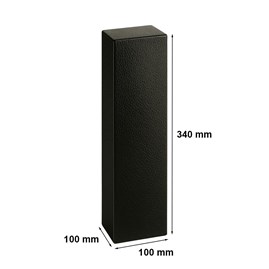 Pudełko K-891 100x100x340mm Czarne